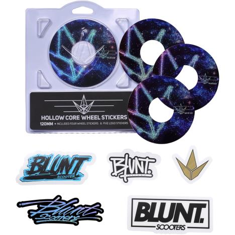 Blunt - 4 Pack Wheel Sticker 120mm - Galaxy logo £5.90